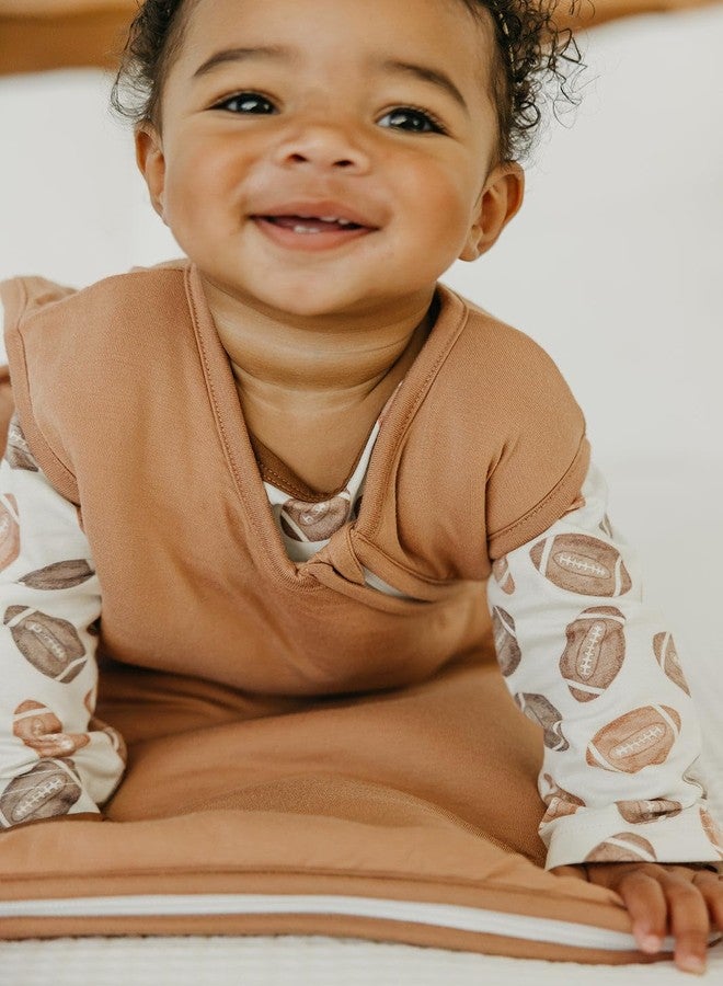 Copper Pearl Sleep Sack: Warm and Cozy Baby Bag in a Variety of Trendy Designs, Safe Alternative to Blankets, Sleeveless Baby Sleep Sack Swaddle Sizes Newborn to 24 Months - Pecan - Image 3