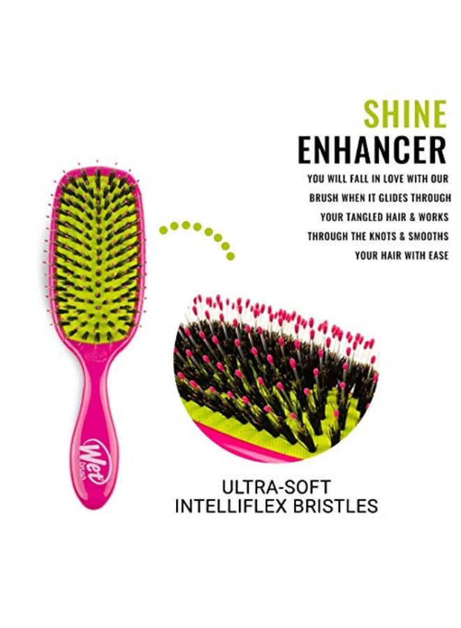 Wet Brush Shine Enhancer Hair Brush, Pink, 1 Count - Image 2