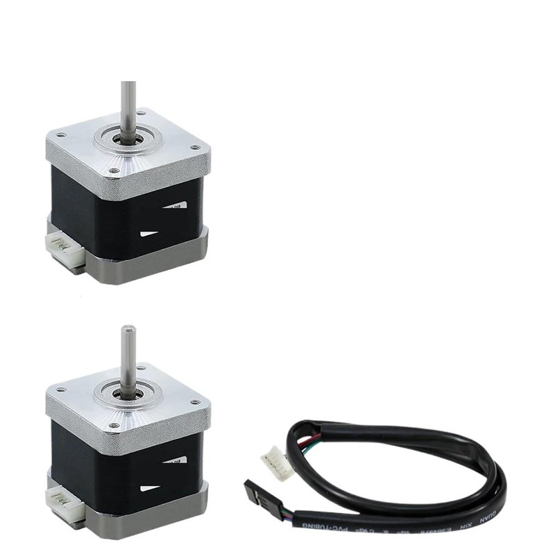 محرك السائر 42HS34mm 0.25N.m 36oz.in 2.5kg.cm 1.5A تيار موصلين طرفيين - Image 3