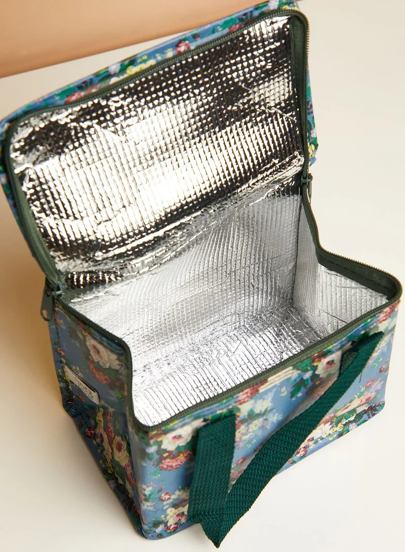 Sass & Belle Delphine Blue Vintage Rose Lunch Bag