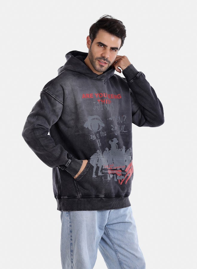 WHITE RABBIT Gradient Long Sleeves Hoodie - Image 3