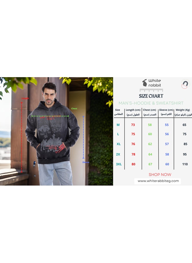 WHITE RABBIT Gradient Long Sleeves Hoodie - Image 5