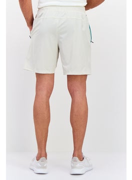 Unipro Men Sportswear Fit 7 Inseam Training Shorts, Beige  - Image 3