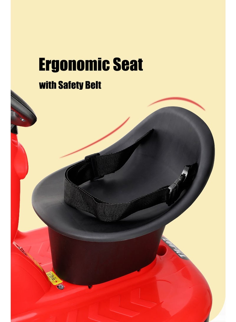 سكوتر كهربائي موسيقى وإضاءة