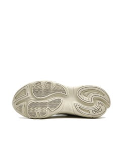 FILA حذاء رياضي مرتفع ذو نعل سميك باللون البيج  - Image 5