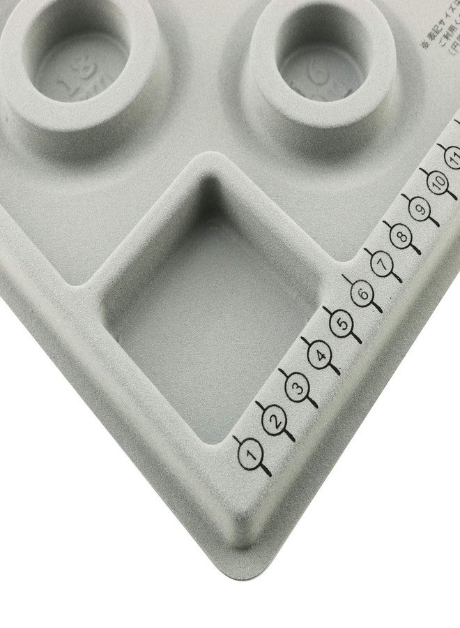 Tegg Bracelet Board 4 Grids Flocked Bead Beading Jewelry Organizer Tray for Bracelet Jewelry Making Design DIY Craft Panel - Image 3