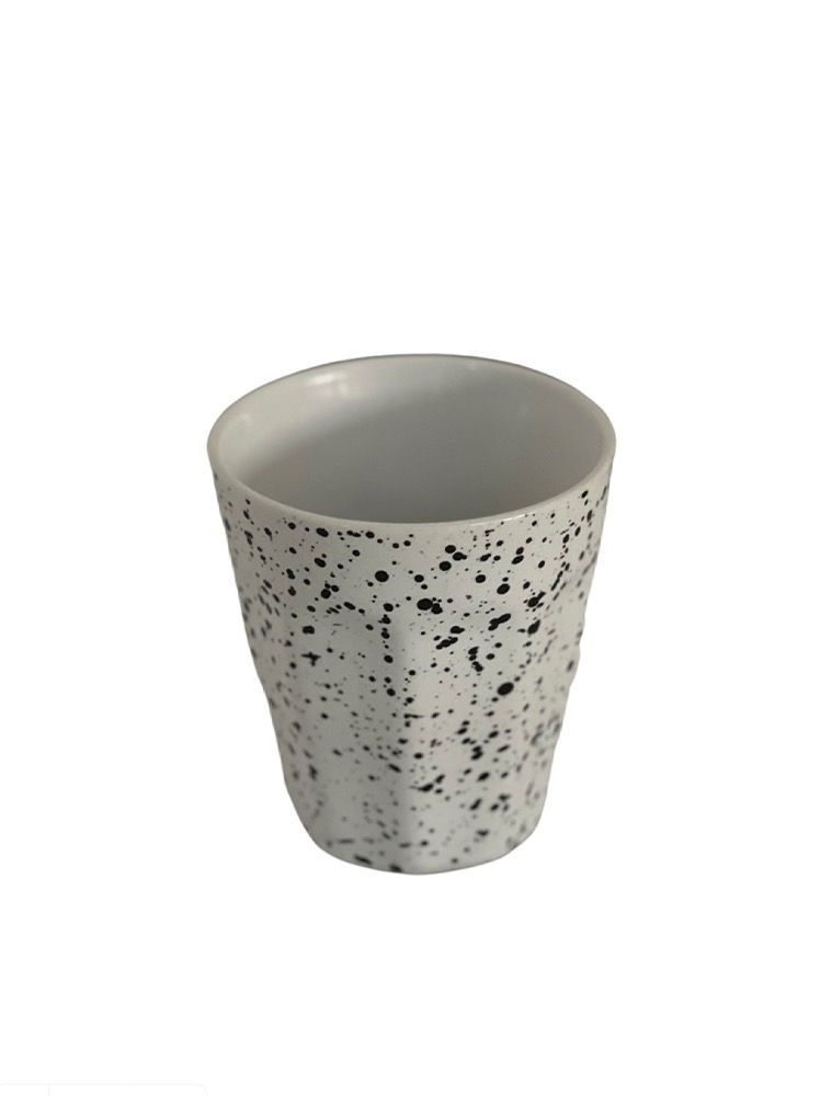 01TheOne White dotted cup / 200 ml