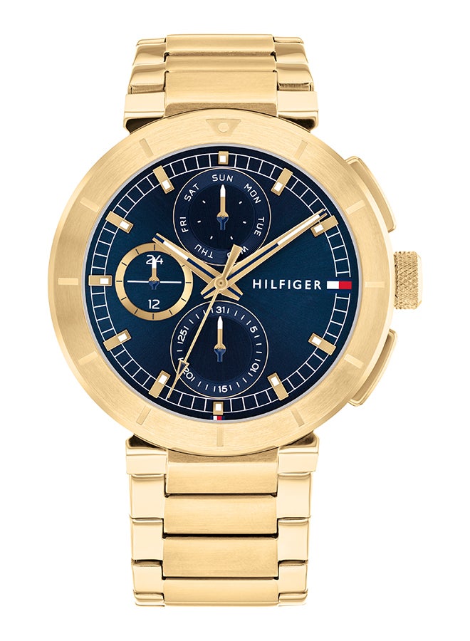 TOMMY HILFIGER ساعة يد رجالية بعقارب دائرية الشكل من الستانلس ستيل 1792118 - 44 ملم - Image 1