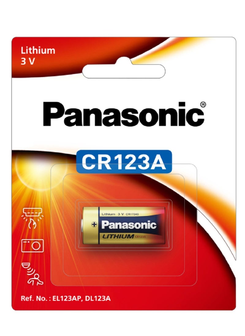 Panasonic 3V Lithium CR123A Battery