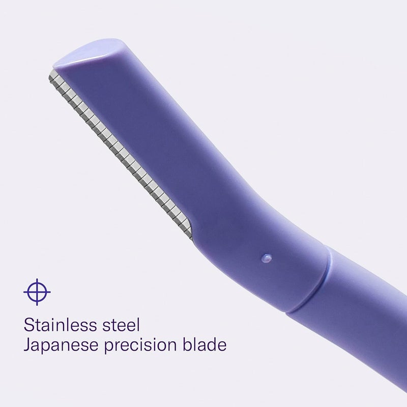 Flamingo Dermaplane Razor, Face Razors for Women, Disposable, 1 count, Pack of 4 - Image 2