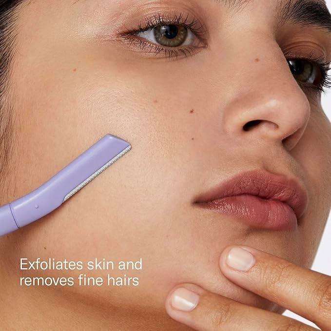 Flamingo Dermaplane Razor, Face Razors for Women, Disposable, 1 count, Pack of 4 - Image 3