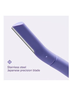 FLAMINGO Flamingo Dermaplane Razors, 4 Single Blade Disposable Dermaplane Razors for Women  - Image 2