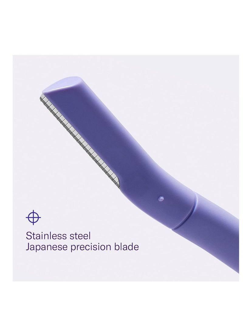 FLAMINGO - Flamingo Dermaplane Razors, 4 Single Blade Disposable Dermaplane Razors for Women - Image 1