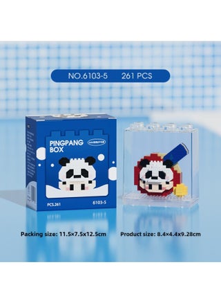 Ping-Pong Doll Microparticle Children's Educational Toy Building Blocks Assembled Small Particle Desktop Ornaments Compatible With Lego-Color:6103-5mini Panda - pzsku/ZC404E1DA0ABFC79D445CZ/45/_/1741257594/ceacfe31-7409-413e-a8f6-4d17cabc8ddb