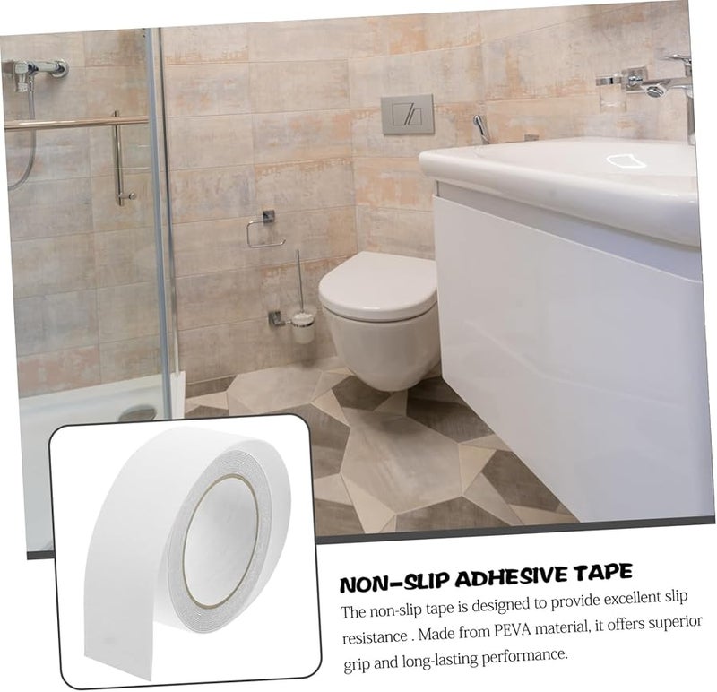 Gadpiparty Transparent Non Slip Traction Tape for Stairs Floors Indoor Outdoor Use - Image 3