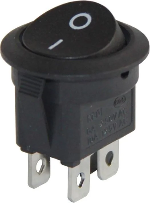 AYT Round 4 Pin Non-illuminated On Off Switch IC-133-4 On Off Switch Button