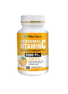 Wins Town Liposomal Vitamin C Chewable Tablets 1000mg High Potency  - Image 1