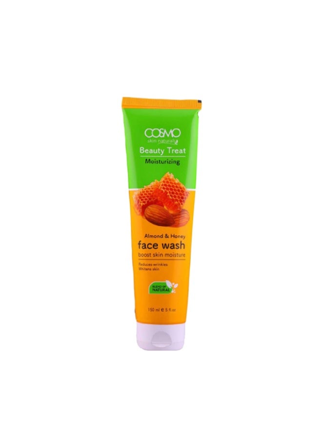 Face Wash, Almond & Honey - 150ml, UAE