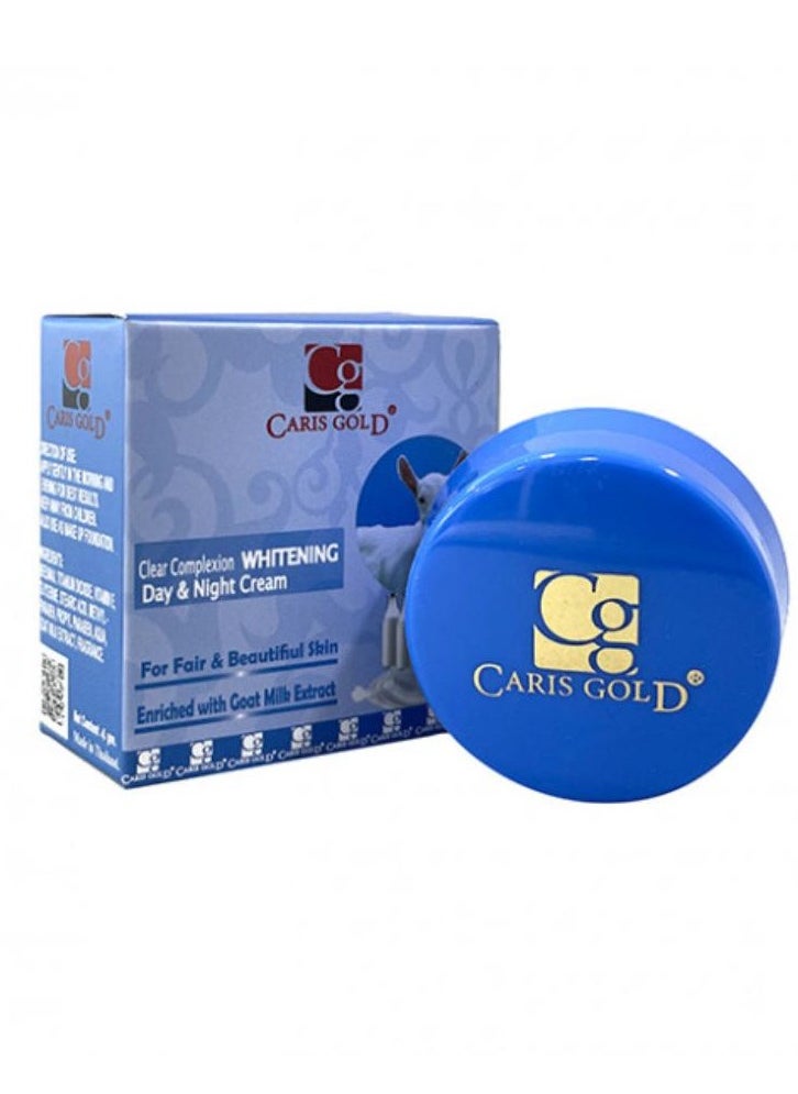 CARIS GOLD - Goat Milk Extract Whitening day & night cream 4g - Image 1