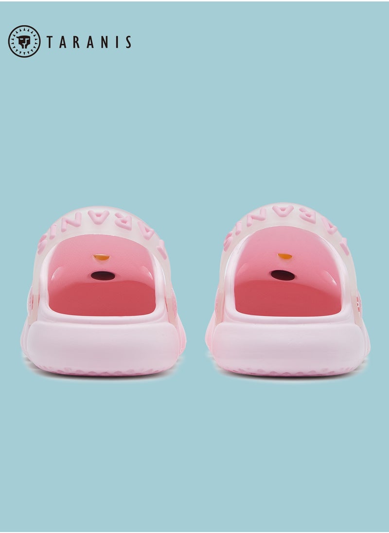 Taranis - Kids Girls New Pink Cute Animal Slippers - Image 1