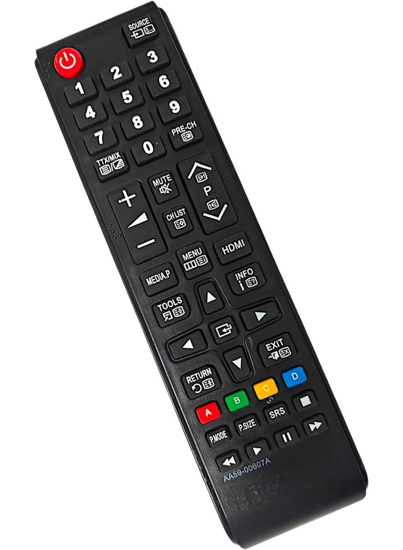 PopZa Compatible Remote Control for AA59-00607A LED LCD TV for Samsung LCD TV with battery - Image 3