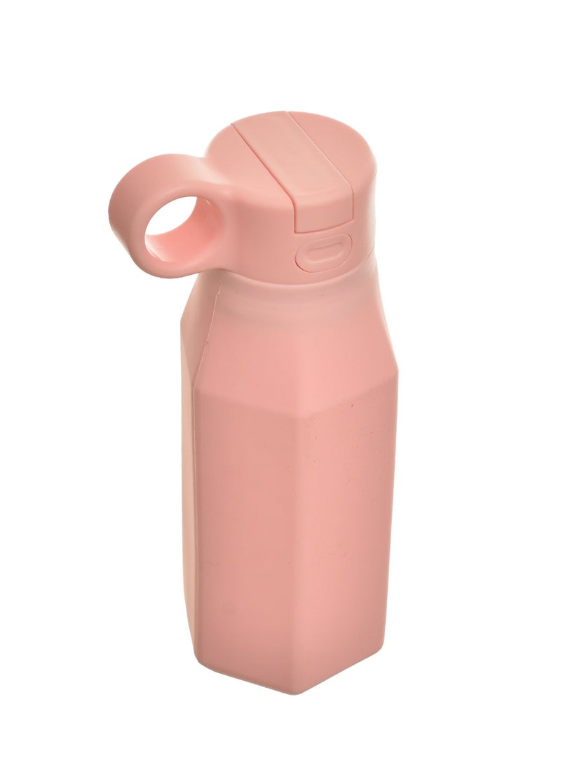 دكتوريا علبة طعام سيليكون طقم مع زجاجة ماء 350 مل صندوق بنتو ثلاث أقسام خالي من BPA مقاوم للتسرب - Image 2