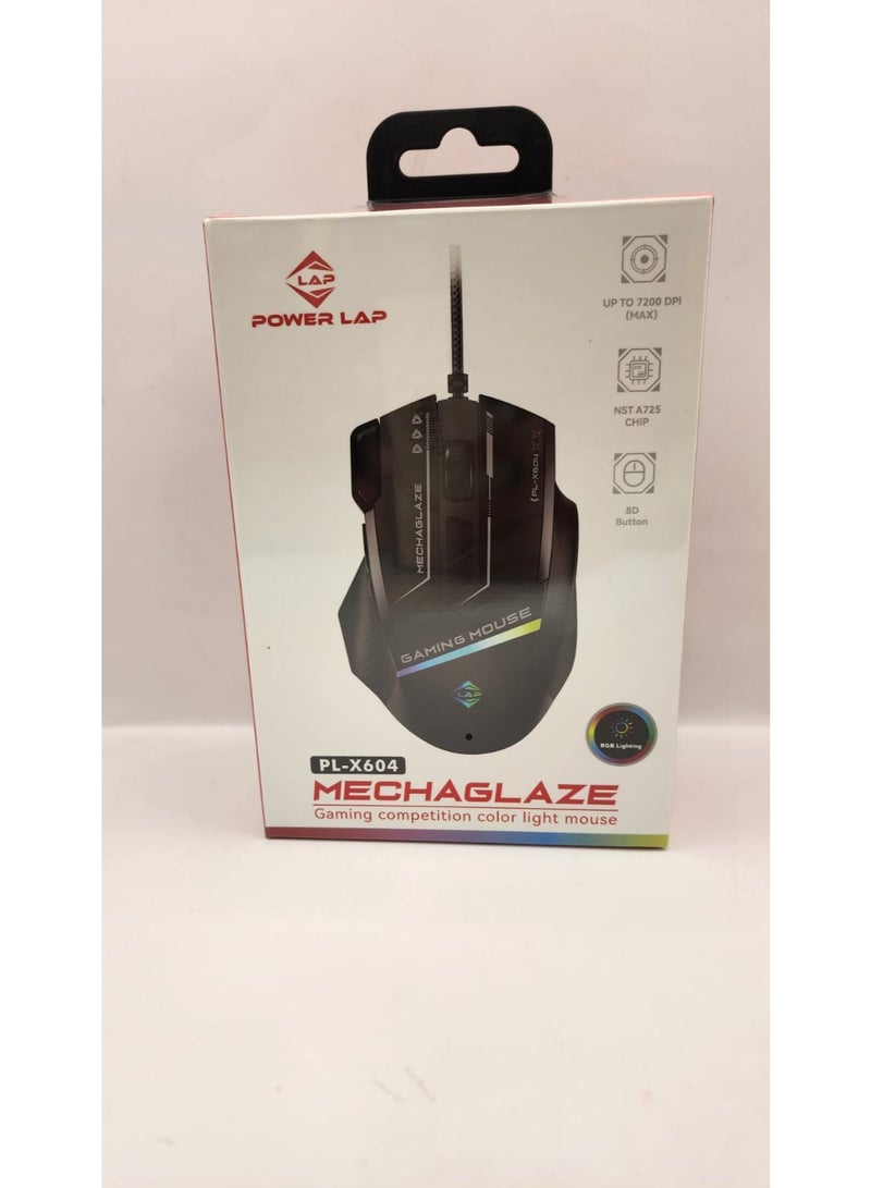 POWER LAP MECHAGLAZE GAMING COMPETITION COLOR LIGHT MOUSE - Image 2