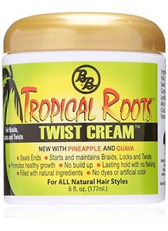 Bronner Brothers Tropical Roots Twist Cream 6.0 Fl Oz  - Image 3