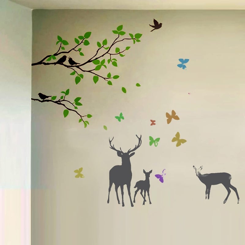 DECORZE Beautiful Design Wall Stencils Suitable for Home |Decoration Home Wall Décor|Living Room Bedroom Painting Ideas (DWS -110) - Image 4