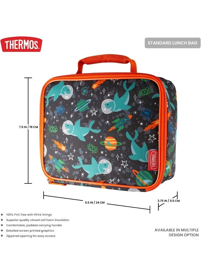 Thermos Standard Reusable Insulated Lunch Bag - Space Party - Image 4