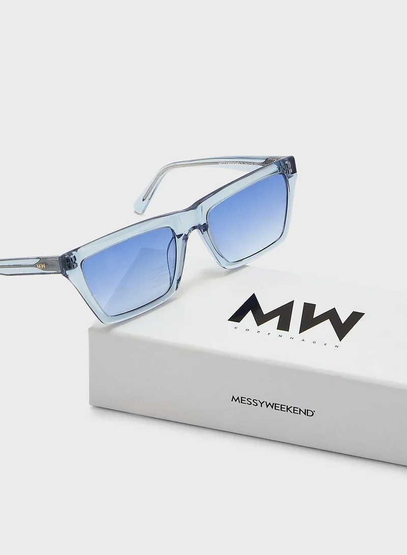 MESSYWEEKEND New Shape Sunglasses
