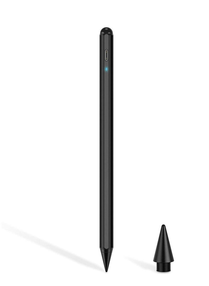 Active Stylus Pen With Palm Rejection For iPad Pro Black  - Image 1