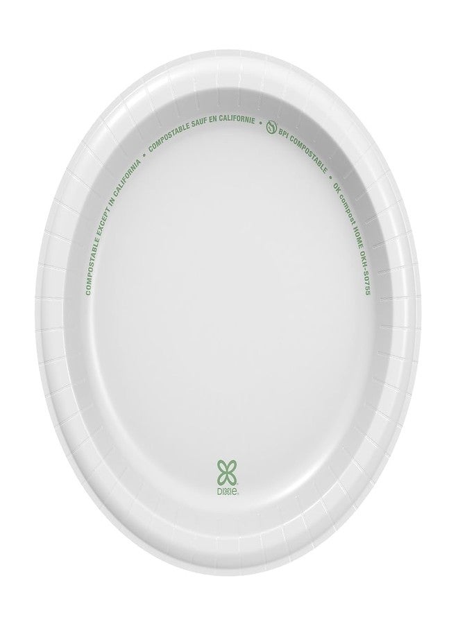 Dixie Basic Paper Plates, White - Image 2