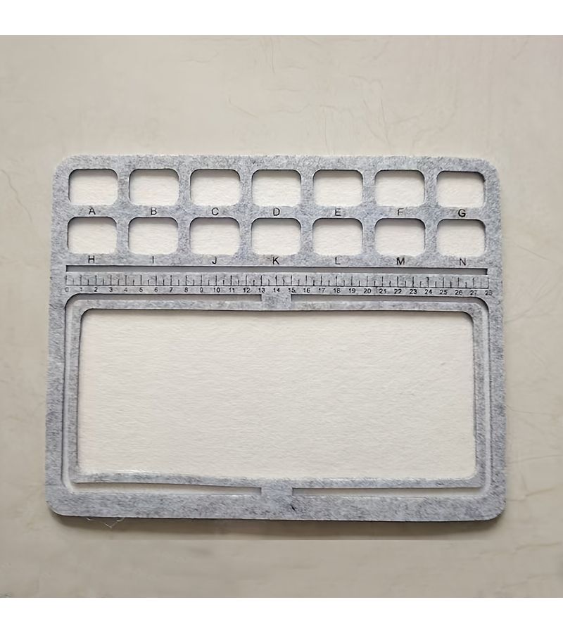 Felt Bead Mat Beading Design Board Jewelry Making Tray Craft Beading Pad Size Four - Image 3