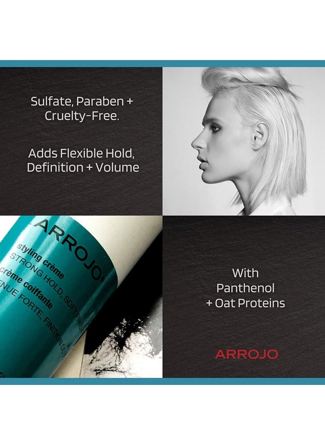 ARROJO Hair Styling Cream For Women And Men Versatile Style Shaper Hair Smoothing Cream Blow Dry Cream To Hold Define & Soften Your Hair Great Volume Hair Cream (5.1 Fl Oz)  - Image 4