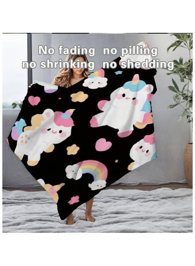 general Flannel thin blanket (warm and comfortable, suitable for sleep, gaming, dust removal and sandproof) 150cm*200cm - 1154 - Image 5
