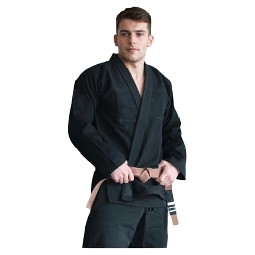 FLUORY بدلة FLUORY BJJ للرجال بدلة جيو جيتسو البرازيلية كيمونو زي BJJ - A1 - Image 3