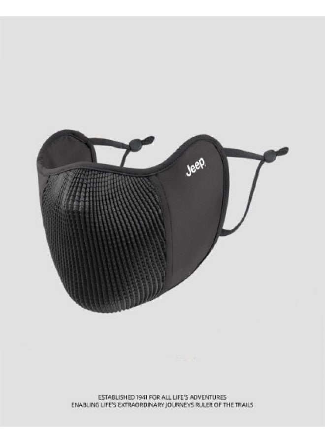 Jeep Face Mask】outdoor Driving High Appearance Breathable 3d Face Cover, Thin And Ventilated, Protects Eye Corners, Unisex Design - Image 1