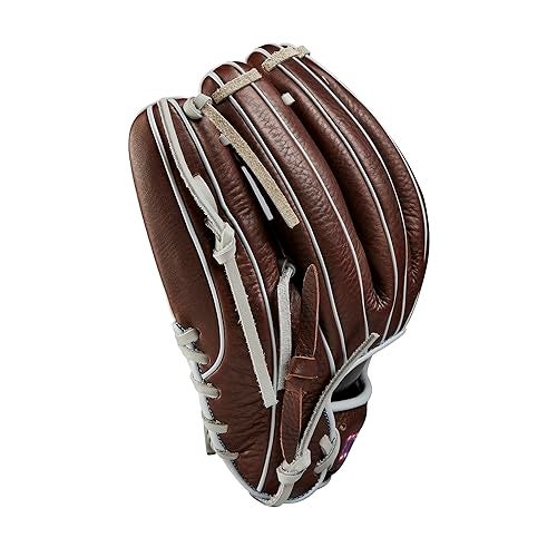 WILSON 2024 A1000 1787 11.75” Infield Baseball Glove - Brown/Red/Blue, Right Hand Throw - Image 5