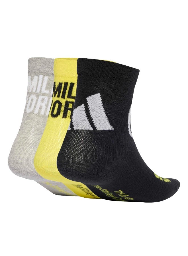 adidas Smiley 3 Pairs Per Pack Socks Kids - Image 2