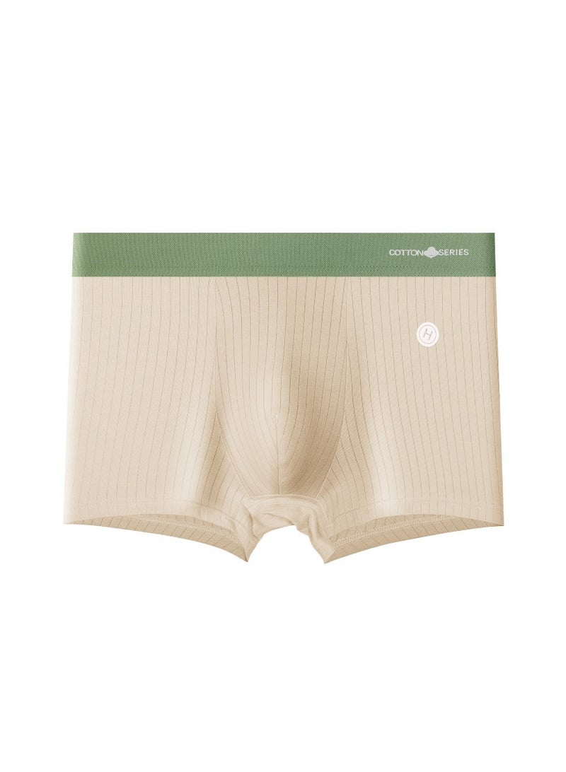 Boxed Men's Solid Color Breathable Four Corner Underwear Of 4 Pieces  - Image 4