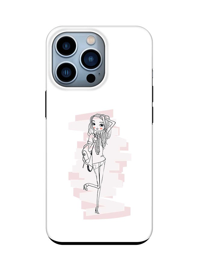 Tough Pro Series Case for Apple iPhone 14 Pro Dual Layer hybrid PC & TPU Customized Mobile Cover Shield with inner TPU protection Matte Finish - Teen Star