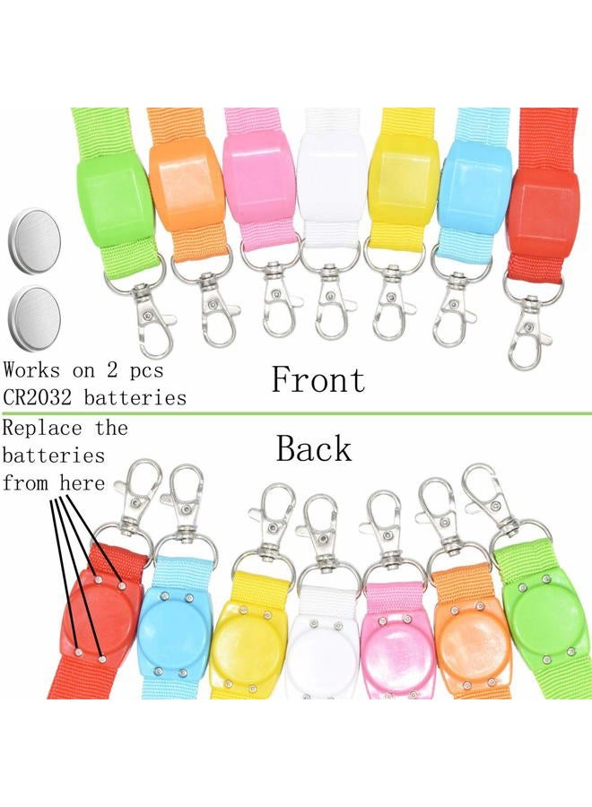 AMNQUERXUS LED Light Up Flashing Cruise Lanyards Keychain Key Holder Neck Straps Necklace - Image 5