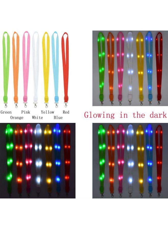 AMNQUERXUS LED Light Up Flashing Cruise Lanyards Keychain Key Holder Neck Straps Necklace - Image 4