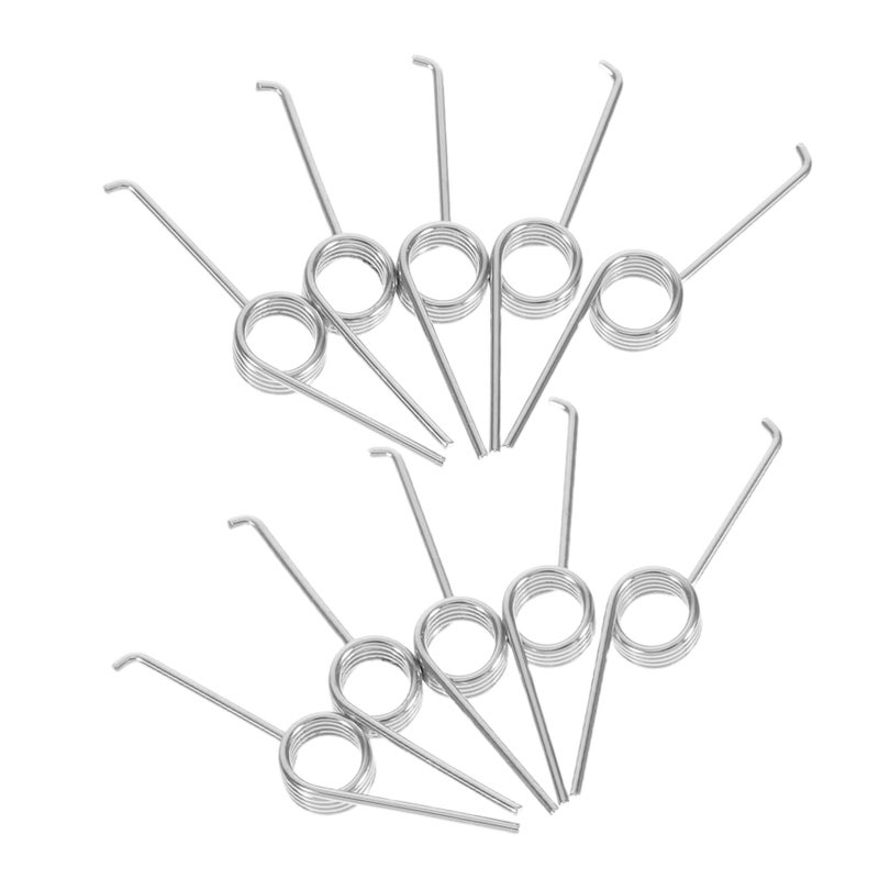 10Pcs Torsional Spring Replacement For Trash Can Lid Waste Basket Repair Accessory - Image 2