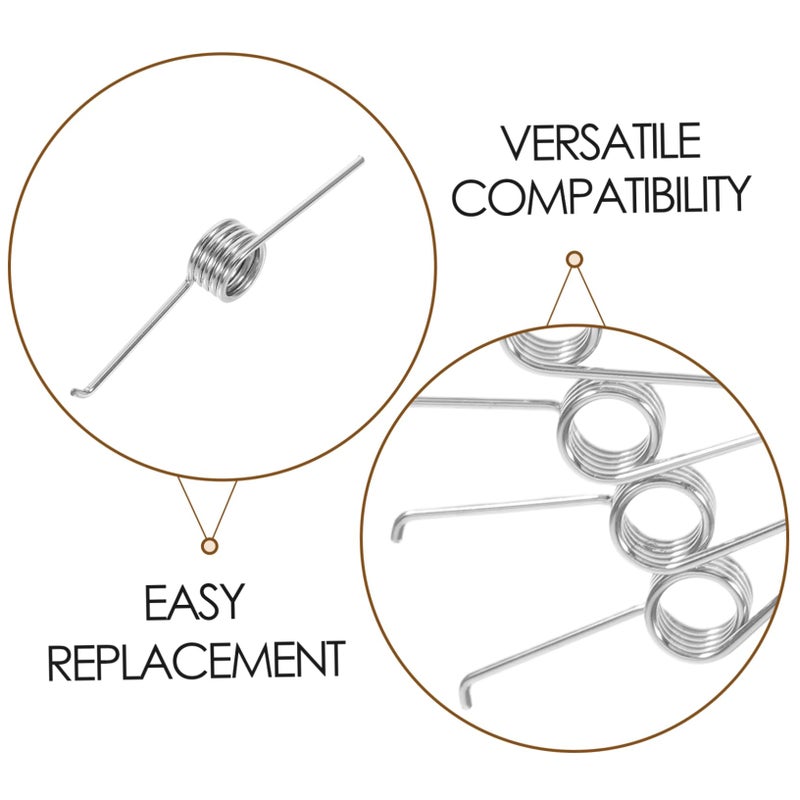 10Pcs Torsional Spring Replacement For Trash Can Lid Waste Basket Repair Accessory - Image 4