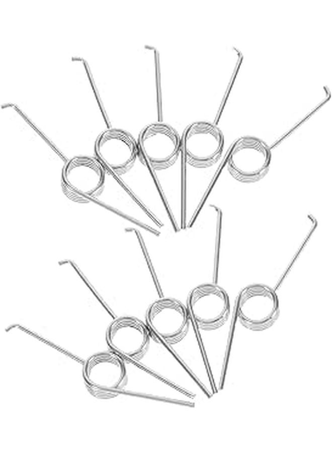 10Pcs Torsional Spring Replacement For Trash Can Lid Waste Basket Repair Accessory - Image 1