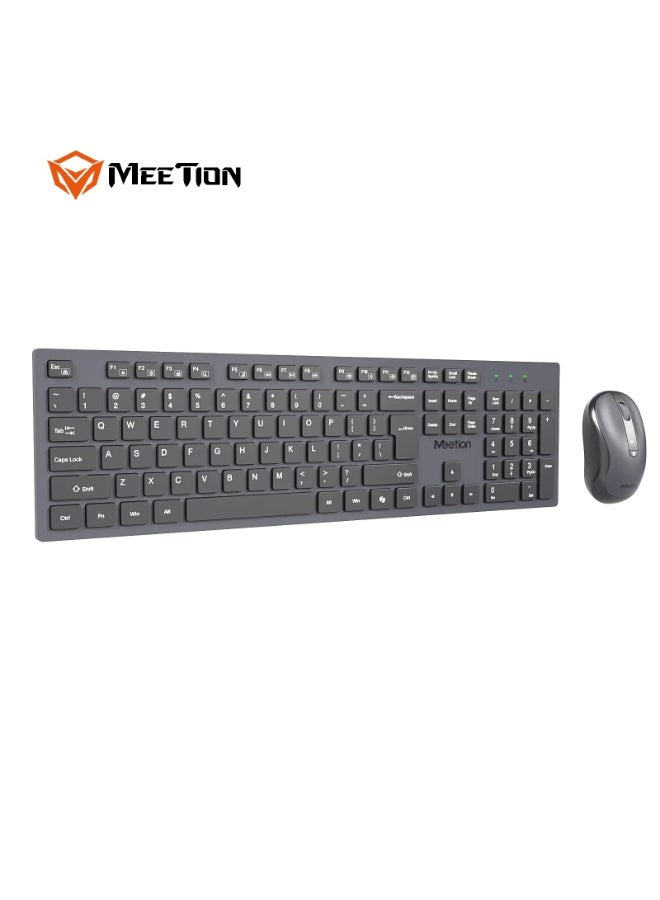 Meetion Silent Wireless Keyboard Mouse Combo CW216 Whisper Silent Typing 2.4GHz Wireless Connectivity Power-efficient wireless technology - Image 5