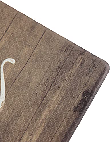 J&V TEXTILES Anti Fatigue Kitchen Mat for Floor, Embossed Themed Cushioned Kitchen Runner Rug Mat, Non Slip, Easy Wipe Clean, 1/2 Inch Thick (20x39 inches, Grateful) - Image 3