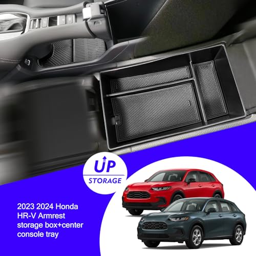 XXCIWP 2025 2026 HRV HR-V Center Console Organizer Tray for Honda HR-V 2025 2024 2023 Console Tray Center Armrest Glove Storage Box for HRV HR-V 2026 Accessories 2024 HR-V Box（2pcs） - Image 2